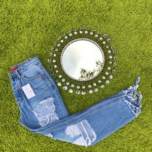 🆕Signature 8 Distress Light Blue Jeans